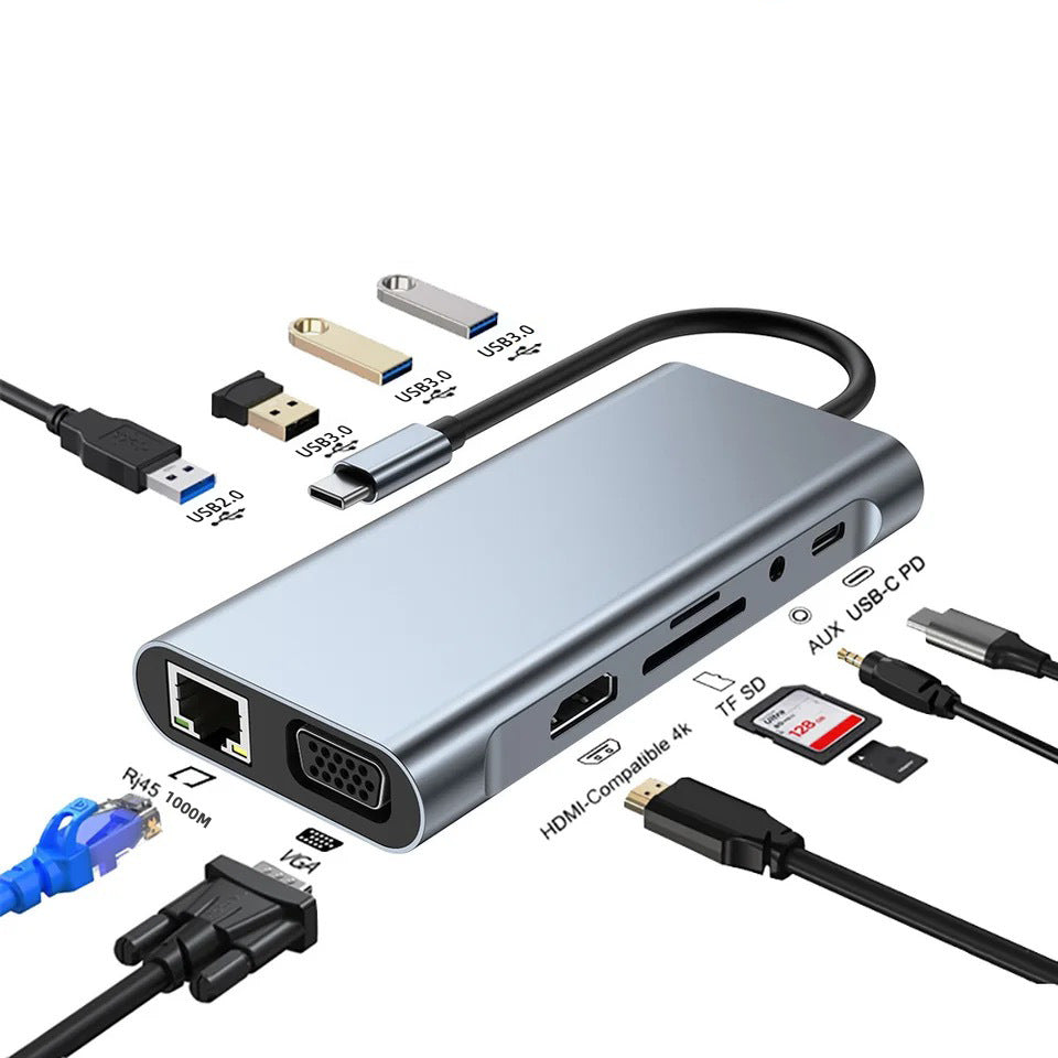 Multi-Function Type-C Docking Station Hub