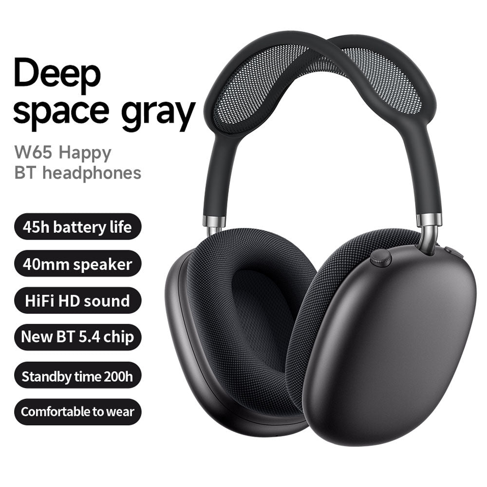 Wireless ANC Headphones Foldable Stereo Headset