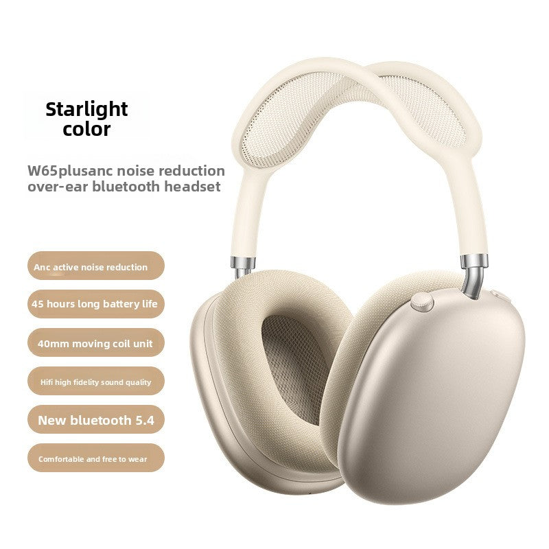 Wireless ANC Headphones Foldable Stereo Headset