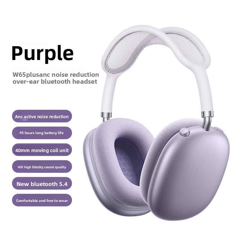 Wireless ANC Headphones Foldable Stereo Headset
