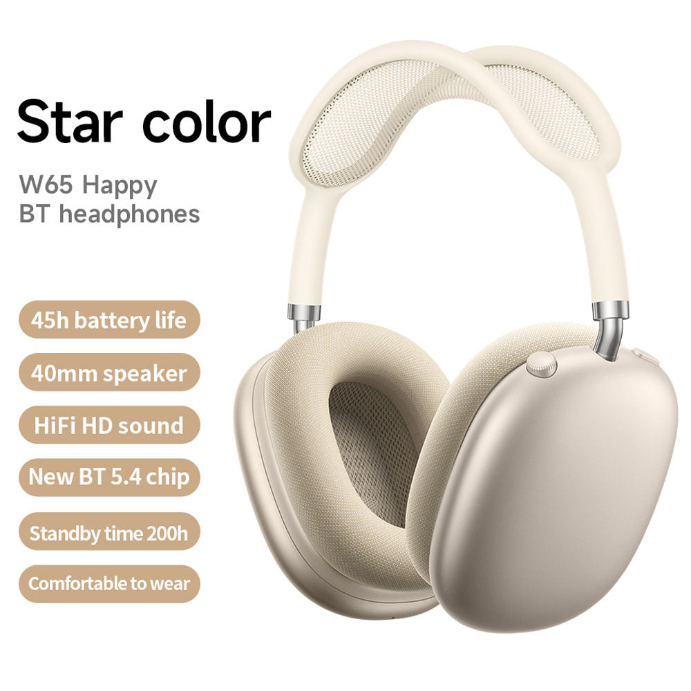 Wireless ANC Headphones Foldable Stereo Headset