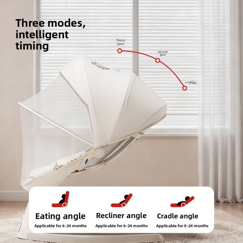 Baby Electric Rocking Chair with Bluetooth App Control