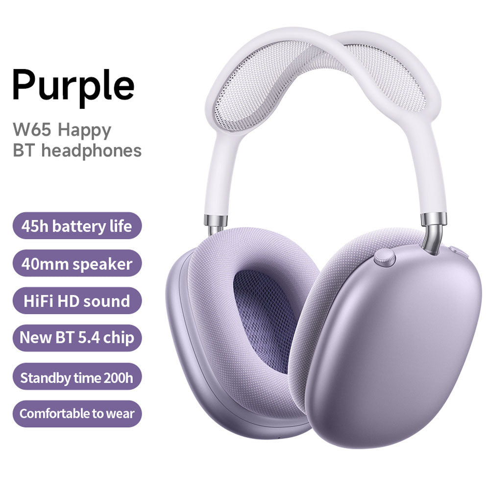 Wireless ANC Headphones Foldable Stereo Headset
