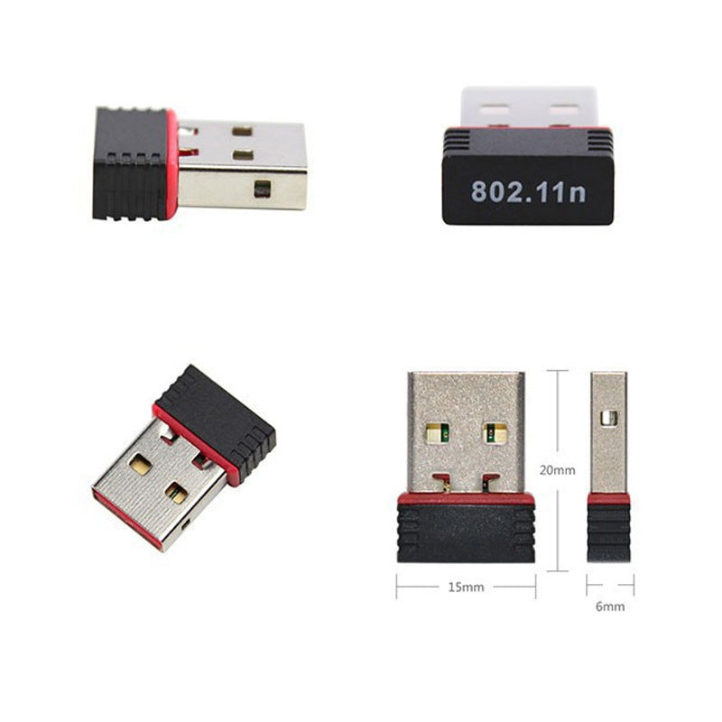 USB Mini WiFi Adapter Driver-Free External